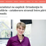 Apariții media - Anca Oltean - medic ortodont bun in Bucuresti
